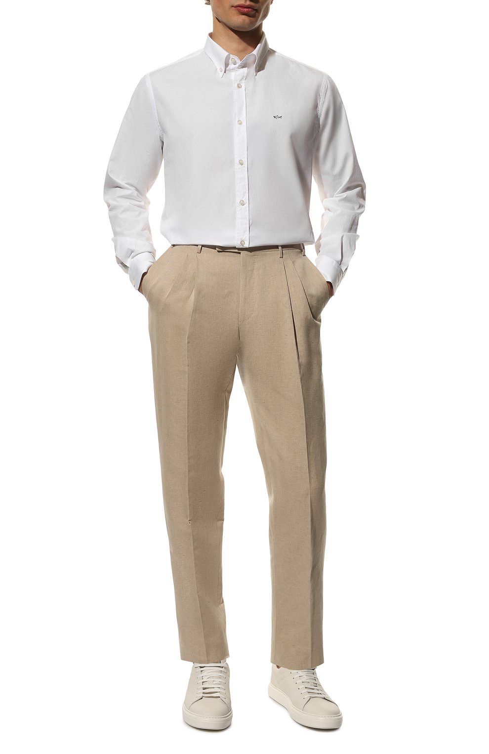 Хлопковая рубашка PAUL&SHARK, арт. C0P3031/C00, фото 2