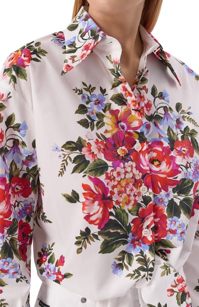 Хлопковая рубашка DOLCE & GABBANA, арт. F5T76T/HS5UU, фото 5