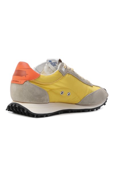 Комбинированные кроссовки marathon GOLDEN GOOSE DELUXE BRAND, арт. GMF00683.F005462, фото 4