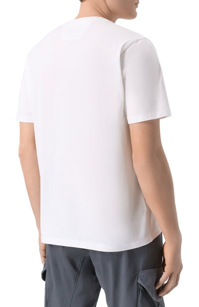 Хлопковая футболка C.P. COMPANY, арт. 20CMTS085A/005100W, фото 4