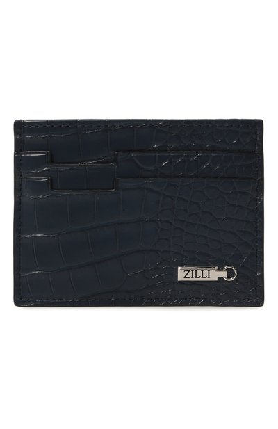 Мужской футляр для кредитных карт из кожи аллигатора ZILLI, арт. LCC500M1010VIMP00/ALMIS