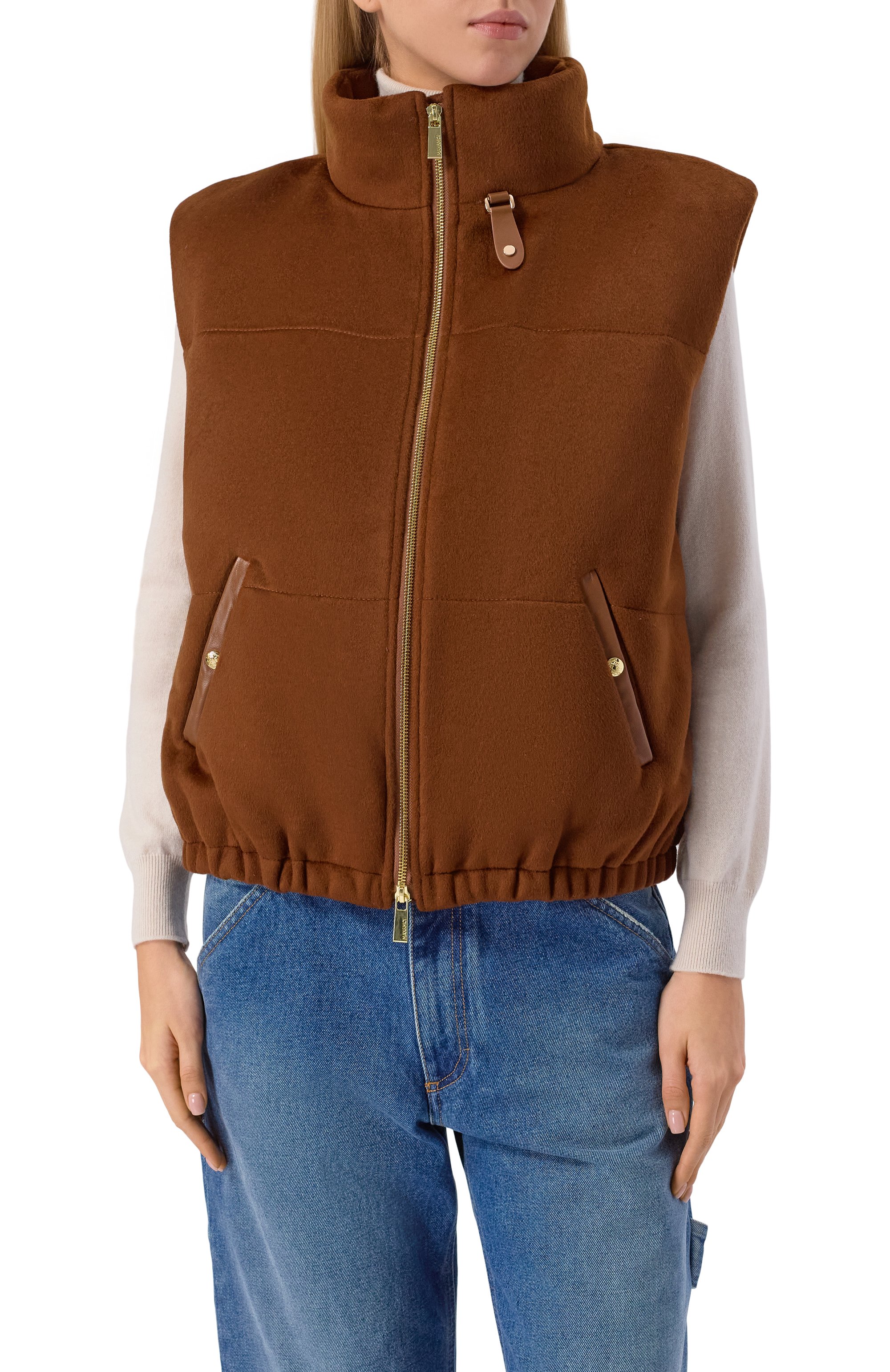 Жилет из шерсти и кашемира MAX AND MOI, арт. H25D0UNIA, фото 3