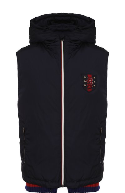 Утепленный жилет на молнии с капюшоном GUCCI, арт. 429524/Z4190, фото 1