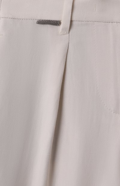 Брюки из вискозы и льна BRUNELLO CUCINELLI, арт. BH126P214B, фото 3