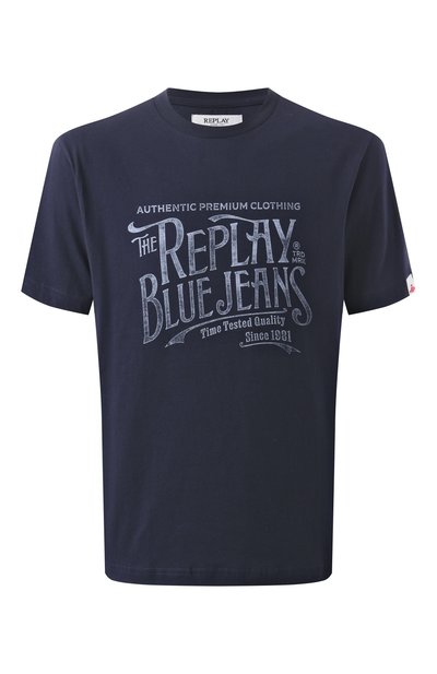Мужская хлопковая футболка REPLAY, арт. M3042 .000.2660