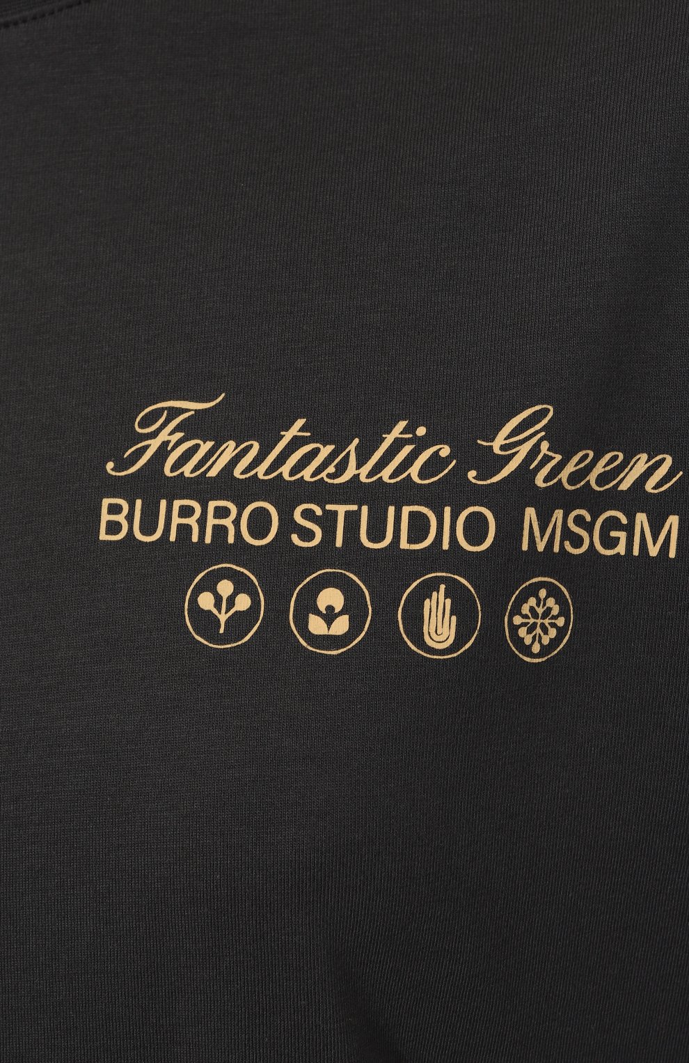 Хлопковая футболка MSGM, арт. 3746MM03/247791, фото 5