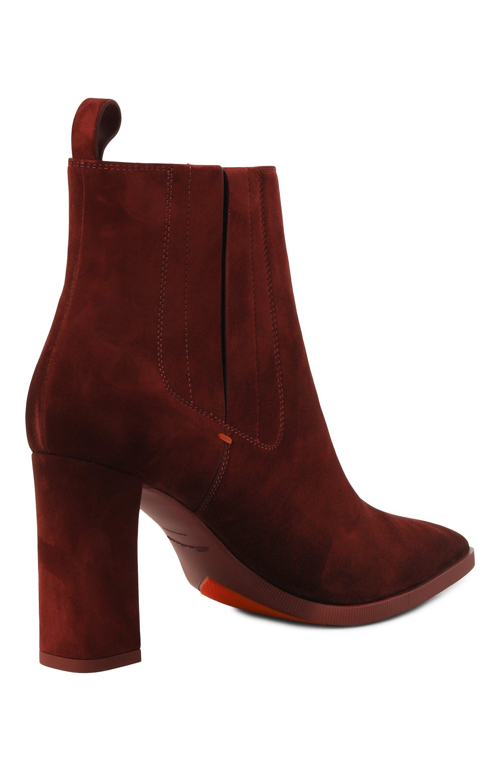 Замшевые ботильоны SANTONI, арт. WTEG71165PC4NAEA, фото 5
