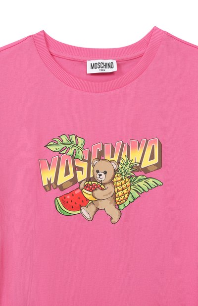 Хлопковое платье MOSCHINO, арт. HDV0HP/LAA23_001, фото 3