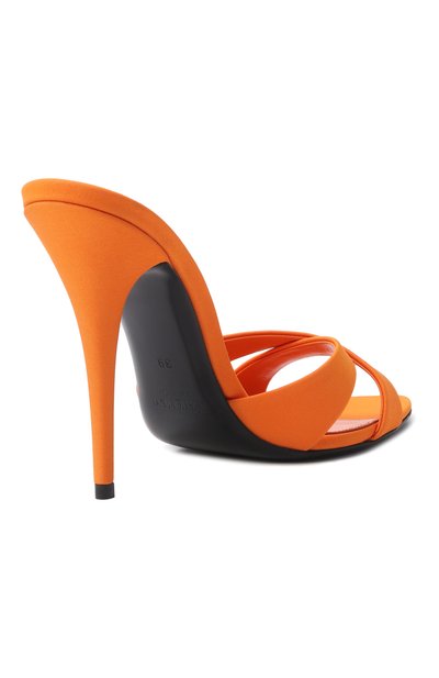 Текстильные мюли kirat 110 SAINT LAURENT, арт. 859308/AAF3F, фото 5