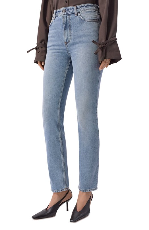 Джинсы TOTEME 254-WRB0271-FB0423 Голубой  254-WRB0271-FB0423 Фото 3