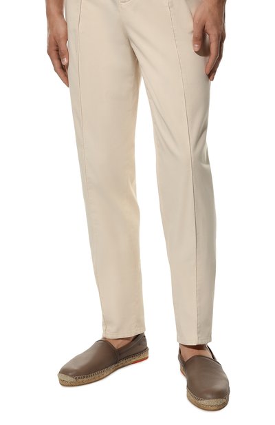 Кожаные эспадрильи SANTONI, арт. MGPG18051JU1MSDSE49, фото 3