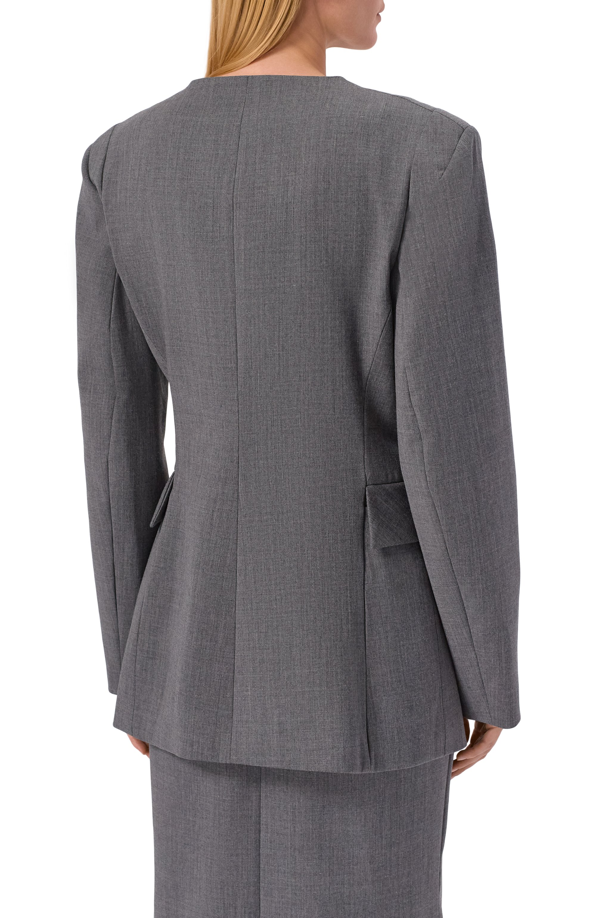 Жакет из шерсти и вискозы BORNE BOURGEOIS, арт. SW-JK-BO-1023, фото 4