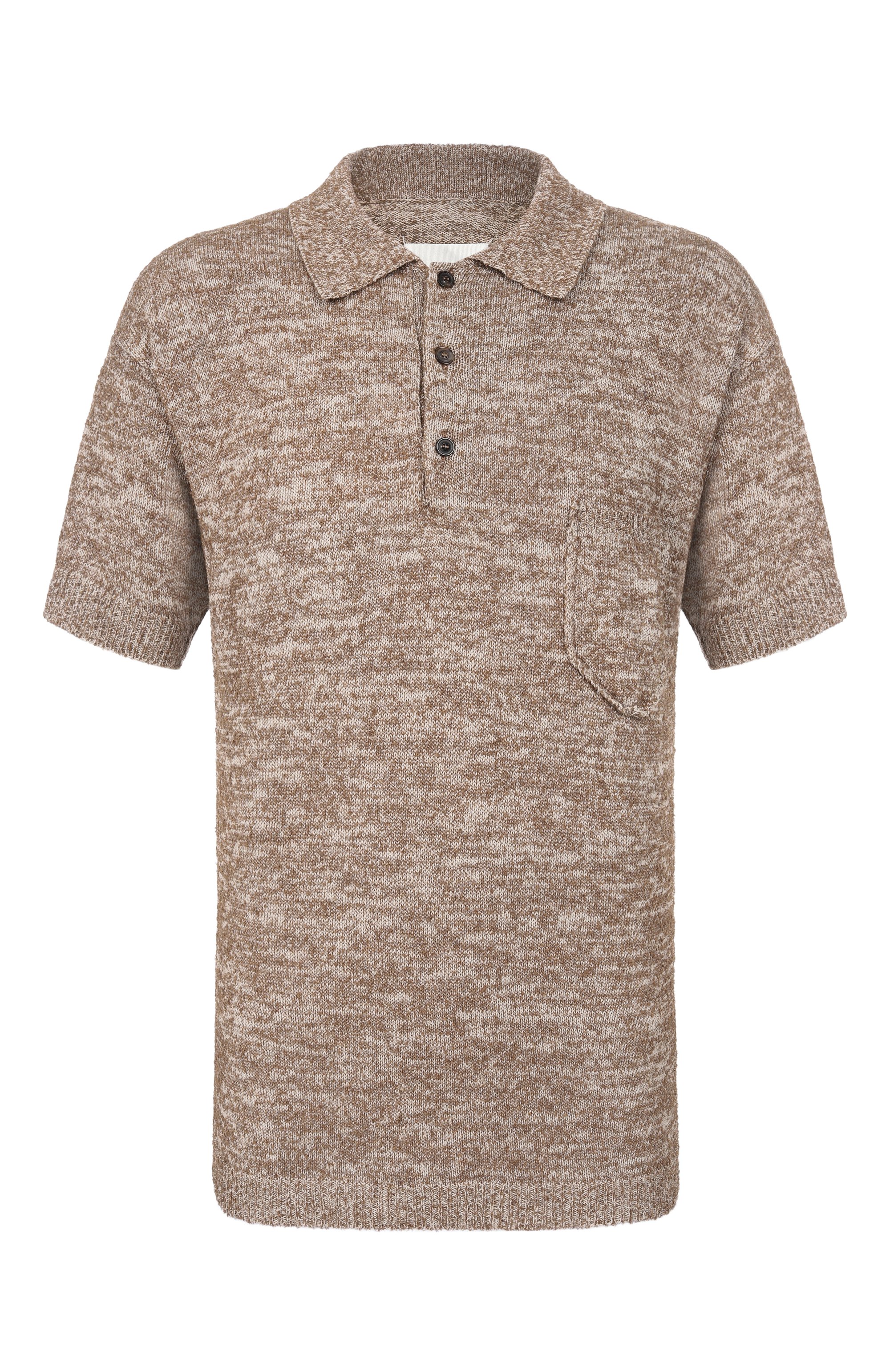 Поло из хлопка и шерсти MAISON MARGIELA, арт. S50GL0062/M13152, фото 1