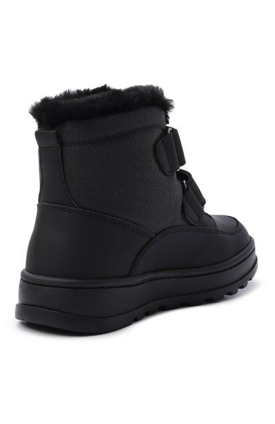 Утепленные ботинки DIRK BIKKEMBERGS черного цвета по цене 19950 руб., арт. K1B5-21996/1880, фото 3 Утепленные ботинки DIRK BIKKEMBERGS, арт. K1B5-21996/1880, фото 3