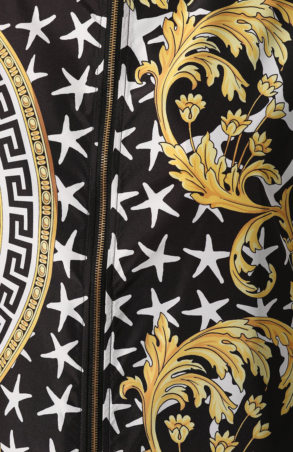 Куртка с принтом VERSACE разноцветного цвета по цене 137000 руб., арт. A84010/A231034, фото 5 Куртка с принтом VERSACE, арт. A84010/A231034, фото 5