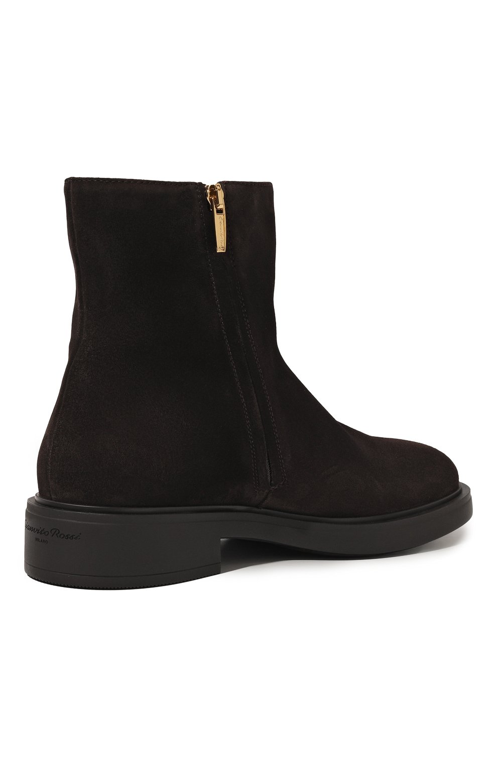 Замшевые ботинки GIANVITO ROSSI, арт. G73099.20G0M.SUCM0M0, фото 5