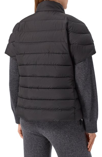 Утепленный жилет EA7 черного цвета по цене 18800 руб., арт. 7W000477/AF12476, фото 4 Утепленный жилет EA7, арт. 7W000477/AF12476, фото 4