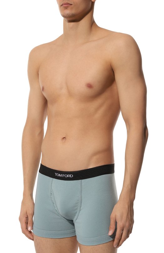 Хлопковые боксеры Tom Ford T4LC3104/452 Голубой  T4LC3104/452 Фото 2