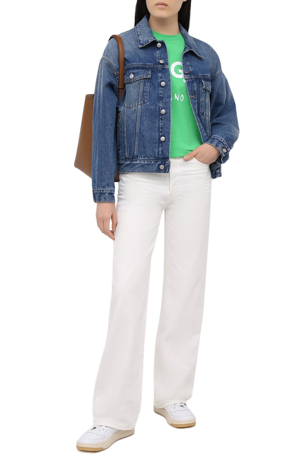 Хлопковая футболка MSGM, арт. 3041MDM60 217298, фото 2