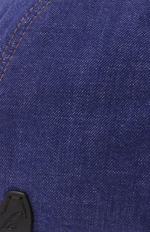 Джинсовая бейсболка Brioni 042B0L/PDD03 Синий  042B0L/PDD03 Фото 3