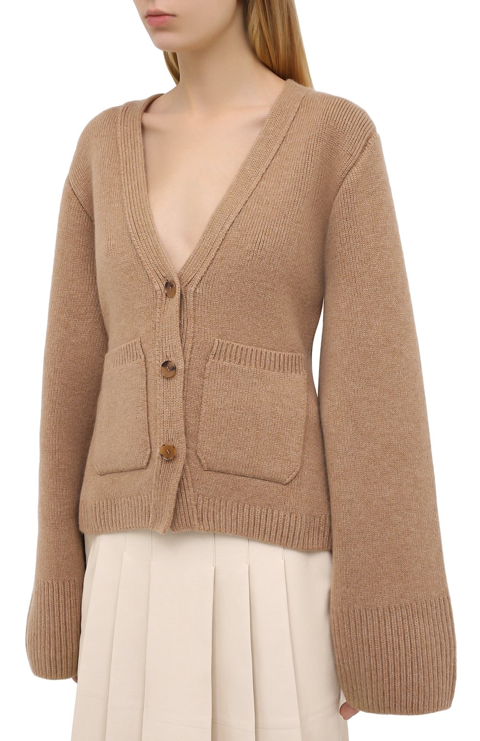 Кашемировый кардиган KHAITE, арт. 8267600/SCARLETT, фото 3