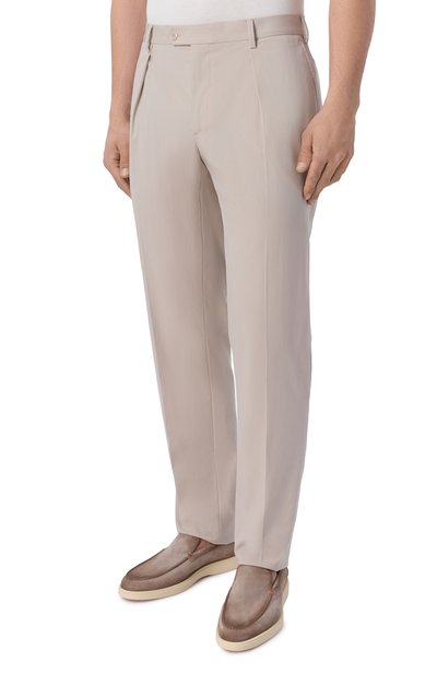 Брюки из хлопка и шелка STEFANO RICCI, арт. M1T6100111/CTKE1U, фото 3