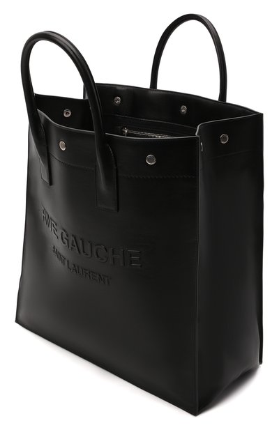 Кожаная сумка-шопер rive gauche SAINT LAURENT, арт. 663970/CWTFE, фото 4