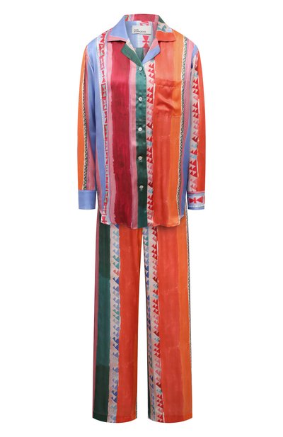 Женская пижама из хлопка и шелка ANY WOWZERS, арт. WKND02-RSD