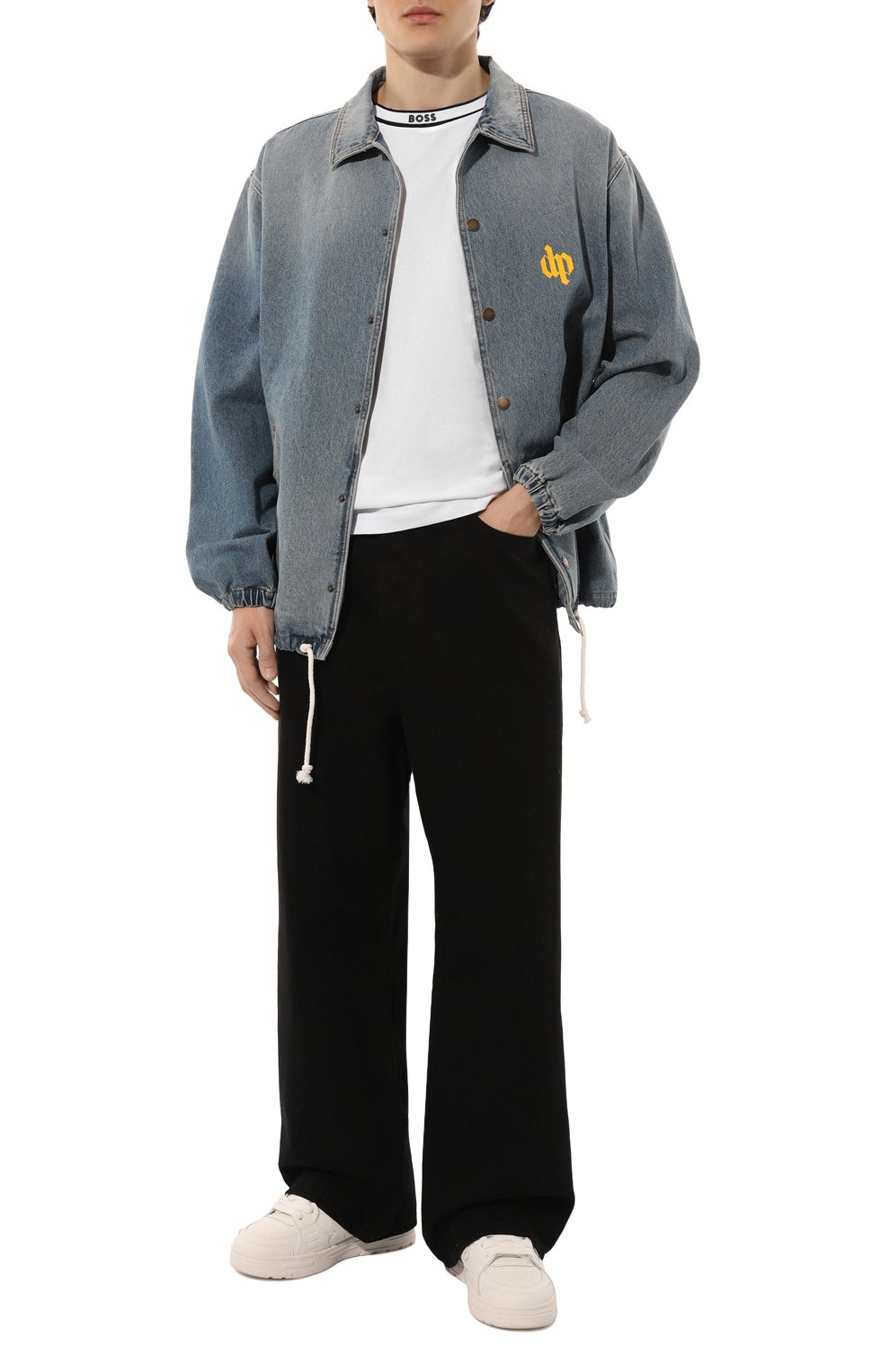 Хлопковая футболка BOSS GREEN, арт. 50525080, фото 2