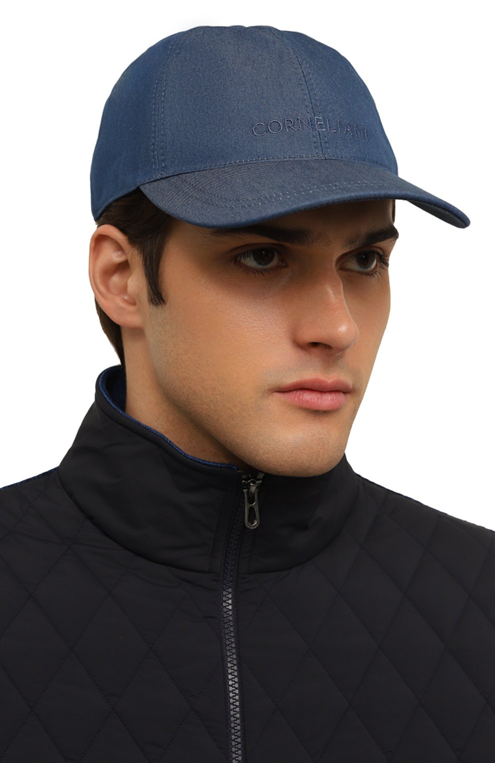 Джинсовая бейсболка CORNELIANI, арт. 930504-9329204, фото 2