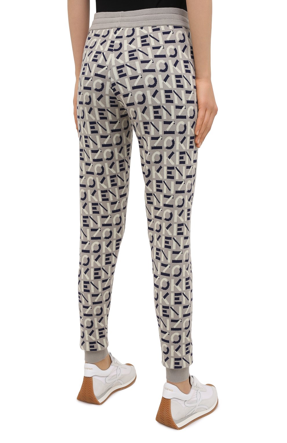 Хлопковые джоггеры kenzo sport KENZO, арт. FB52PA5313SC, фото 4
