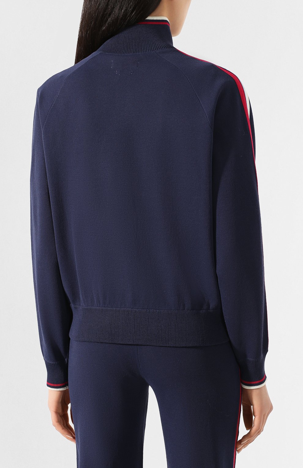 Толстовка ISABEL MARANT ETOILE темно-синего цвета по цене 43650 руб., арт. CA0171-20P056E/DARCEY, фото 4 Толстовка ISABEL MARANT ETOILE, арт. CA0171-20P056E/DARCEY, фото 4