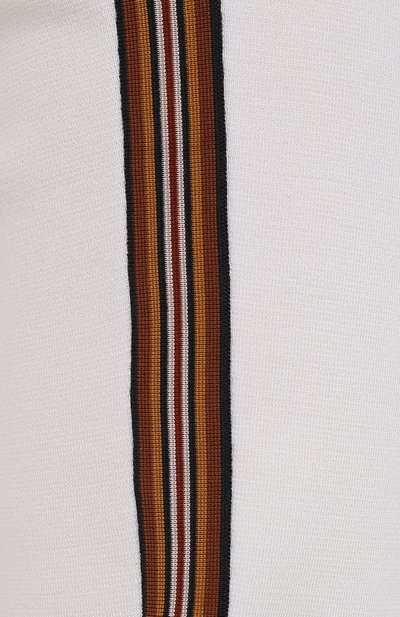 Брюки из шелка и хлопка LORO PIANA белого цвета по цене 198000 руб., арт. FAL1360, фото 5 Брюки из шелка и хлопка LORO PIANA, арт. FAL1360, фото 5