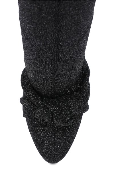 Ботфорты из металлизированного текстиля на шпильке GIUSEPPE ZANOTTI DESIGN, арт. I780014/001, фото 5