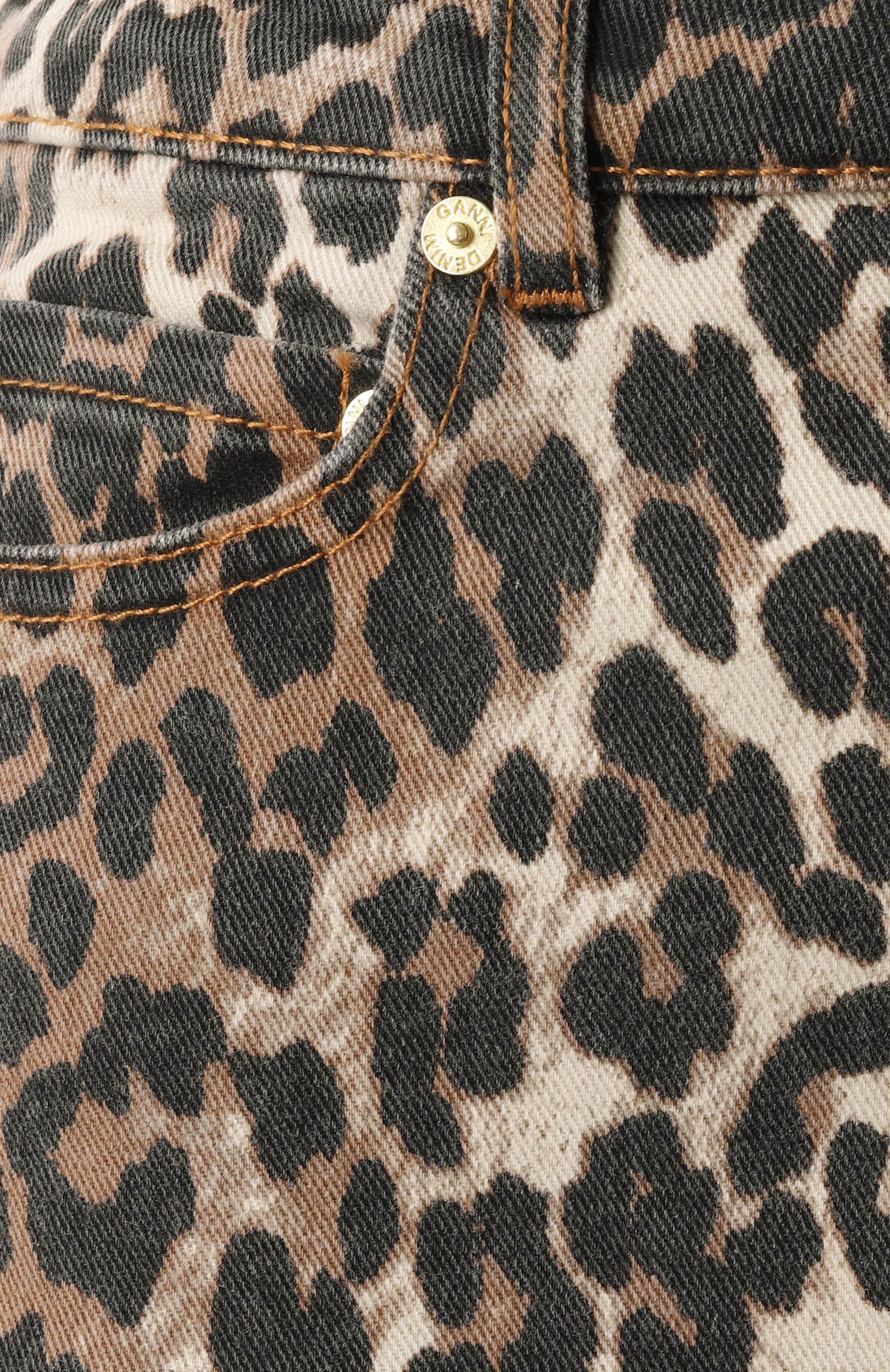 Джинсовая юбка GANNI, арт. J1445, фото 6