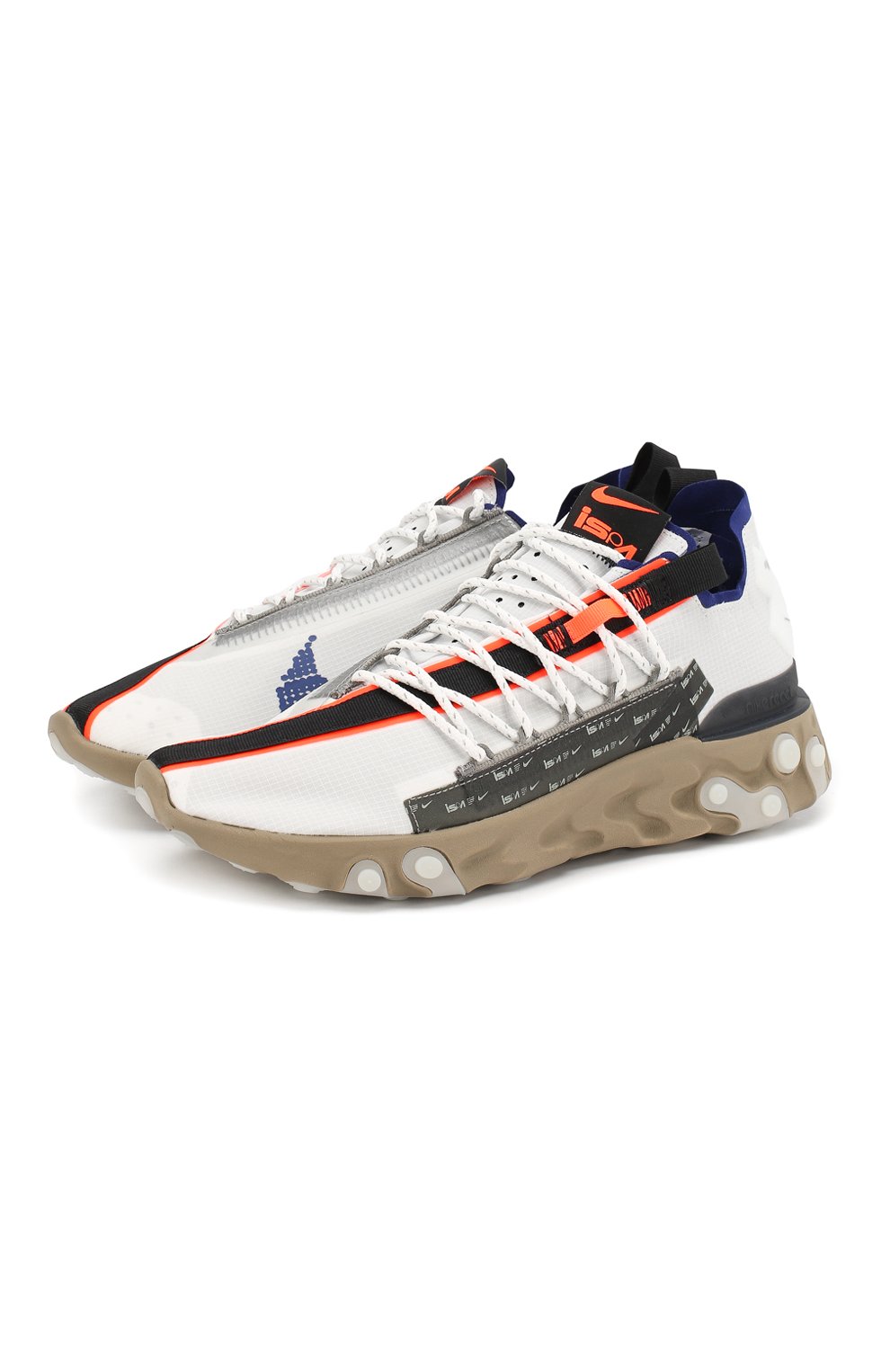 Текстильные кроссовки ispa react wr NIKELAB черного цвета по цене 11120 руб., арт. AR8555-100, фото 1 Текстильные кроссовки ispa react wr NIKELAB, арт. AR8555-100, фото 1