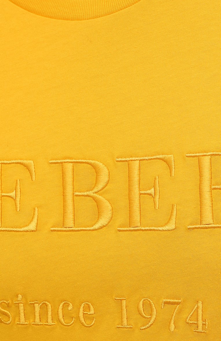 Хлопковая футболка ICEBERG, арт. 21E I2P0/F09A/6301, фото 5