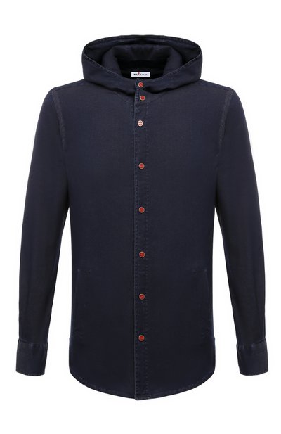 Мужская хлопковая рубашка KITON, арт. UMCMARH08859
