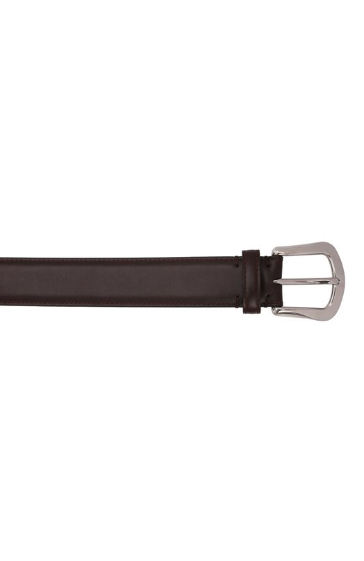 Кожаный ремень Brunello Cucinelli MAURN346 Коричневый  MAURN346 Фото 4