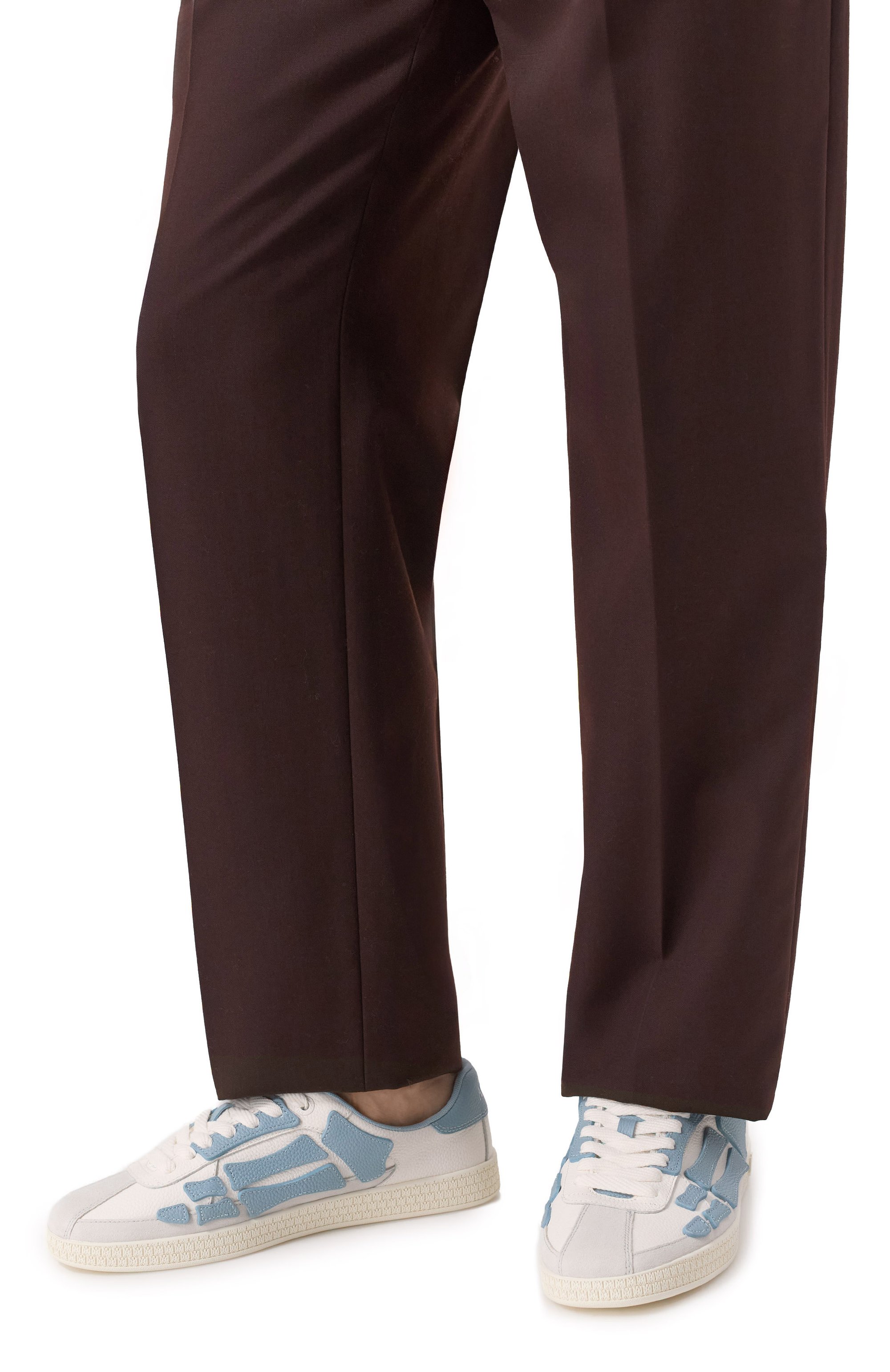 Кожаные кеды pacific bones AMIRI, арт. AMF0SR1126, фото 3