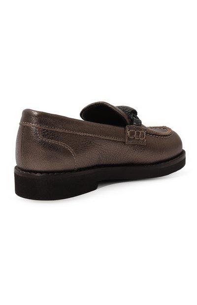 Кожаные лоферы BRUNELLO CUCINELLI, арт. BZFABD036, фото 3