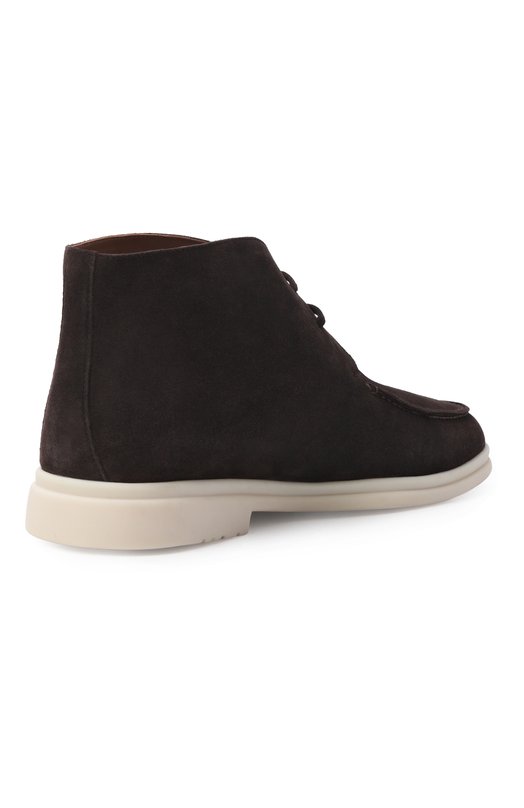 Замшевые ботинки Walk and Walk Loro Piana FAG3595 Коричневый  FAG3595 Фото 4