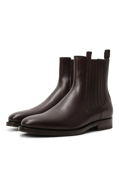 Мужские кожаные челси BRUNELLO CUCINELLI, арт. MZU0DEV740