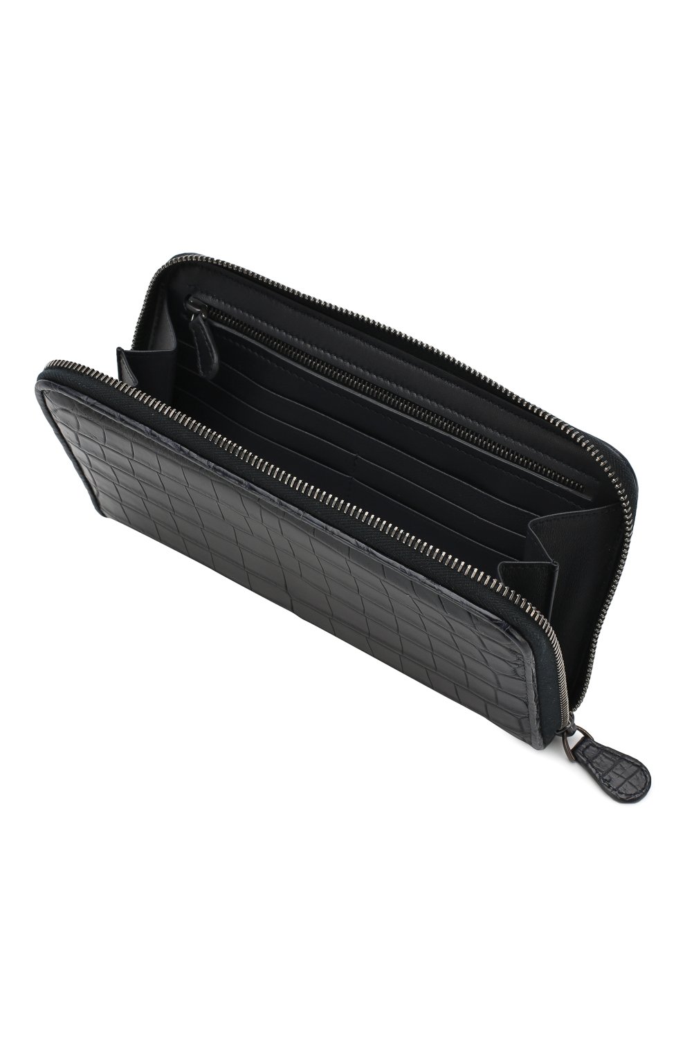 Портмоне из кожи крокодила на молнии BOTTEGA VENETA, арт. 311263/V9023, фото 3