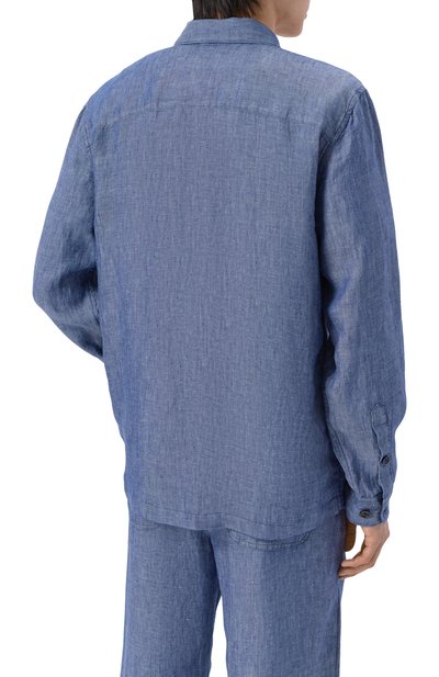 Льняная рубашка 120% LINO, арт. 33AL2M89SP/D876/100, фото 4