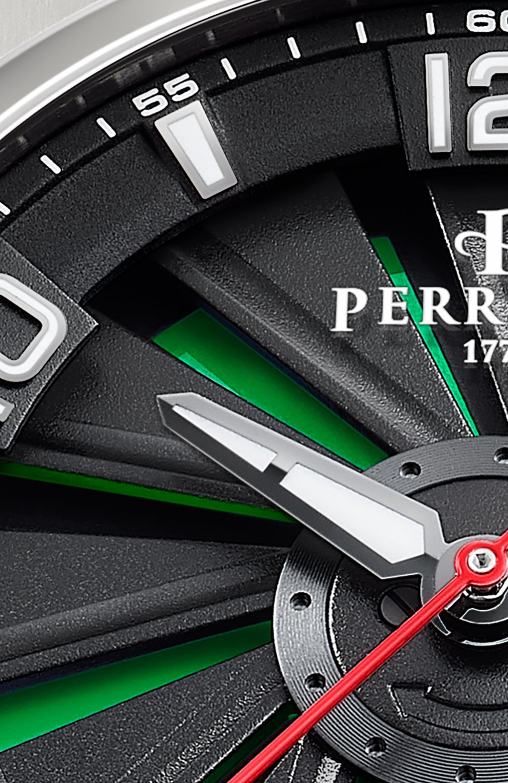 Часы turbine 41 full titanium green PERRELET, арт. A4066/3, фото 5