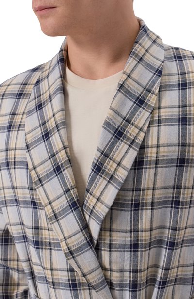 Хлопковый халат HANRO, арт. 075729, фото 5