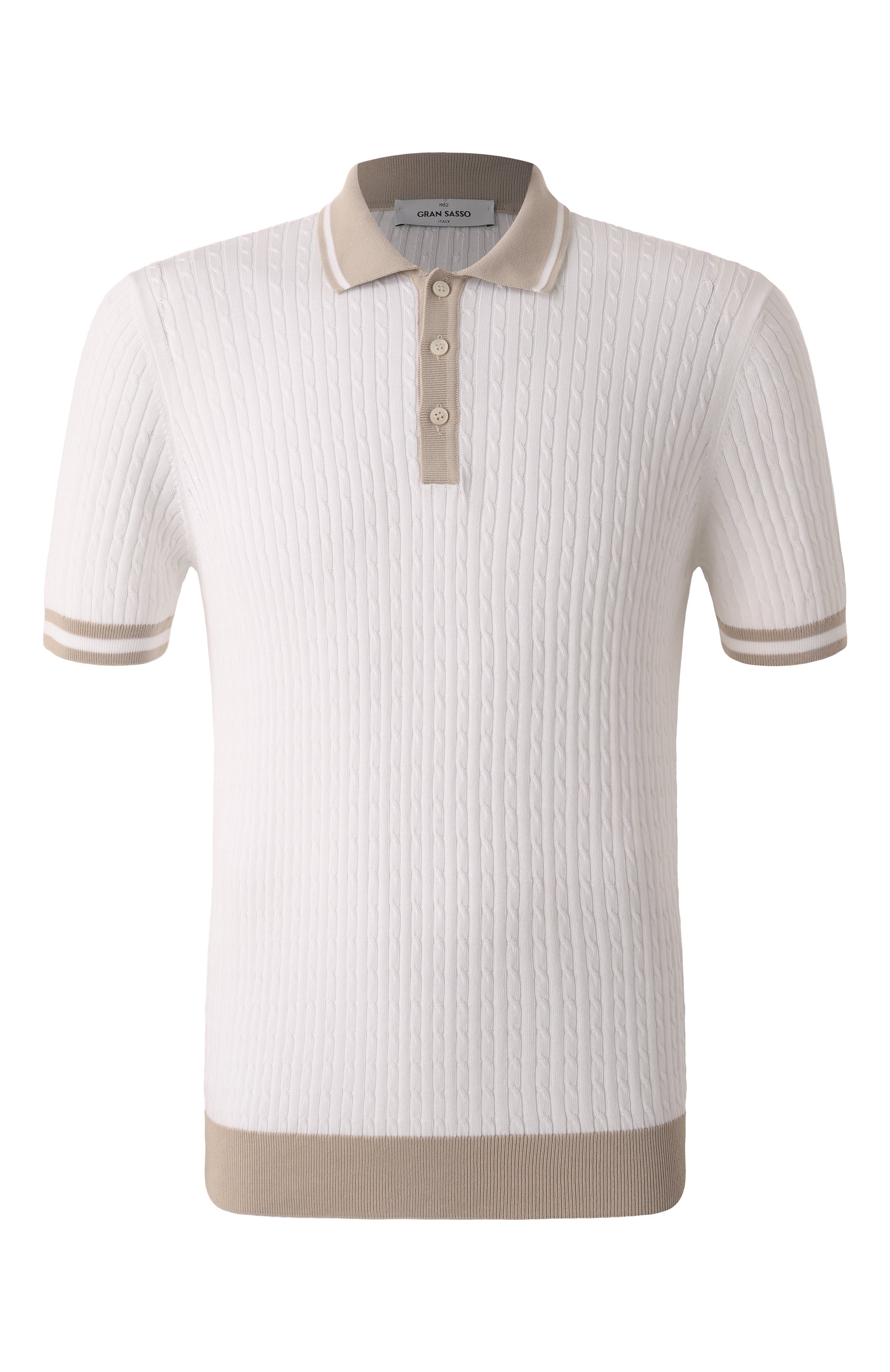 Хлопковое поло GRAN SASSO, арт. 57113/20625, фото 1