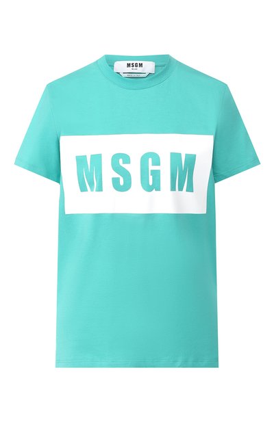 Хлопковая футболка MSGM, арт. 2841MDM95 207298, фото 1