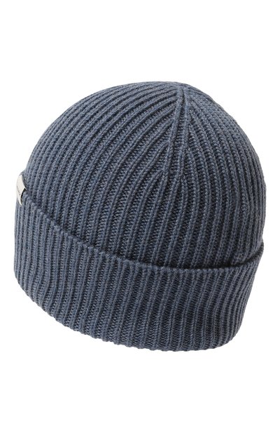 Шерстяная шапка WOOLRICH голубого цвета по цене 7970 руб., арт. CFW0AC0166MRUF0663, фото 2 Шерстяная шапка WOOLRICH, арт. CFW0AC0166MRUF0663, фото 2